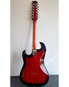 Burns Double Six - Electric Guitars - Red Sunburst - Excellent - Photo 15
