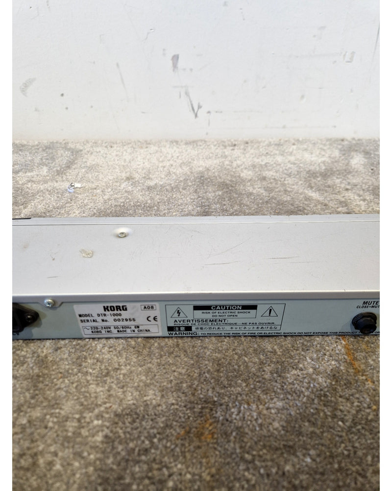 Korg DTR-1000 - Digital Rack Tuner - Good - Image 4