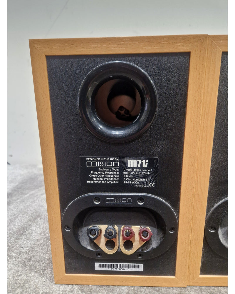 Mission m71 - Hi-Fi Speakers Pair - Black - Excellent w/ Original Box - Image 3