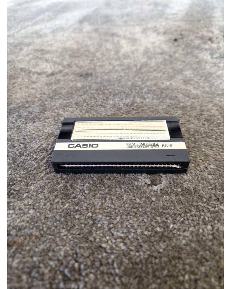 Casio RA 3 RAM Cartridge – Memory Cartridge - Excellent - Image 7
