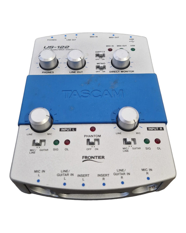 Tascam US-122 - Audio Interface - Excellent w/ Original Box & Manuals