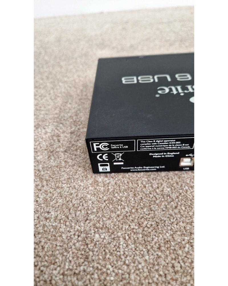 Focusrite Saffire 6 USB - Audio Interfaces - Very Good - image 11