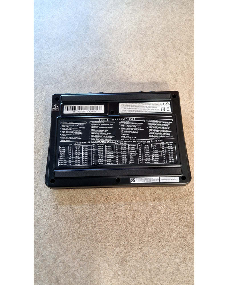 Alesis SR-16 - Drum Machine - Like New w/ Original Box & Manuals - Image 5