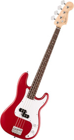 Squier by Fender Debut Collection Precision Bass Guitar - Red - Image 5