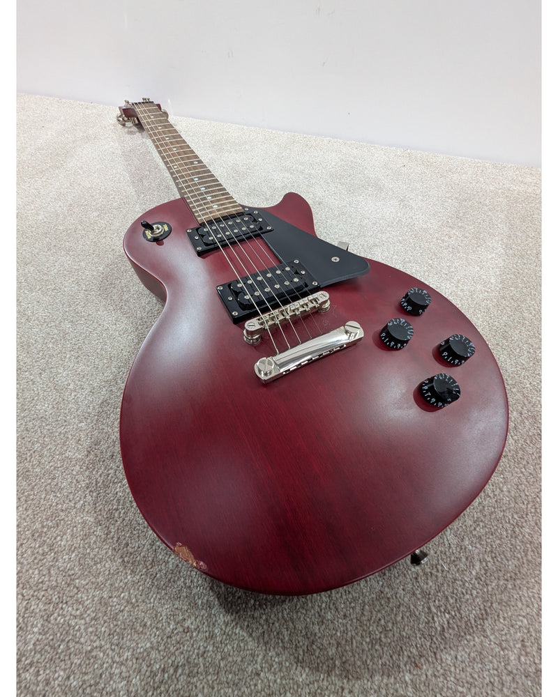Epiphone Les Paul Studio - Electric Guitar - Satin Cherry Red - Good w/ Hard Case & Manuals - image 10