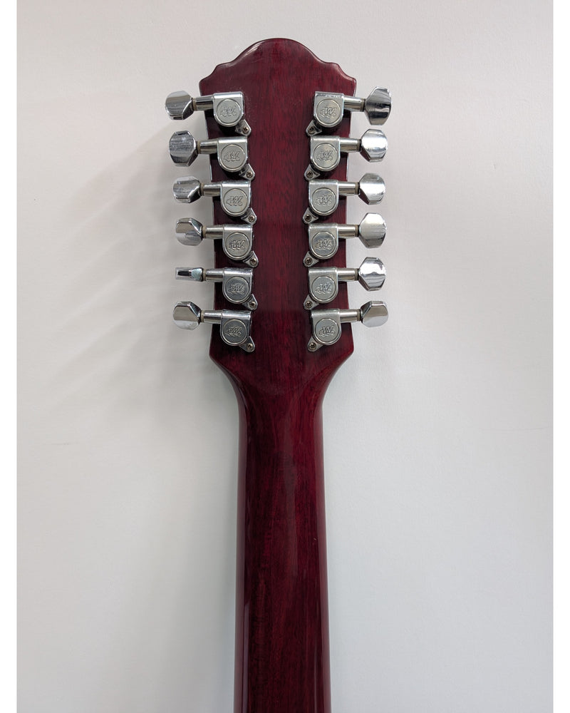 Wolf KT12 - Electric Guitar - Cherry - Very Good w/ Soft Case - image 10