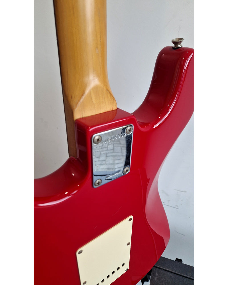Squire Stratocaster 1995 - Red - Made IN China Electric Guitar - Classic Design - Good w/ Soft Case - Image 16