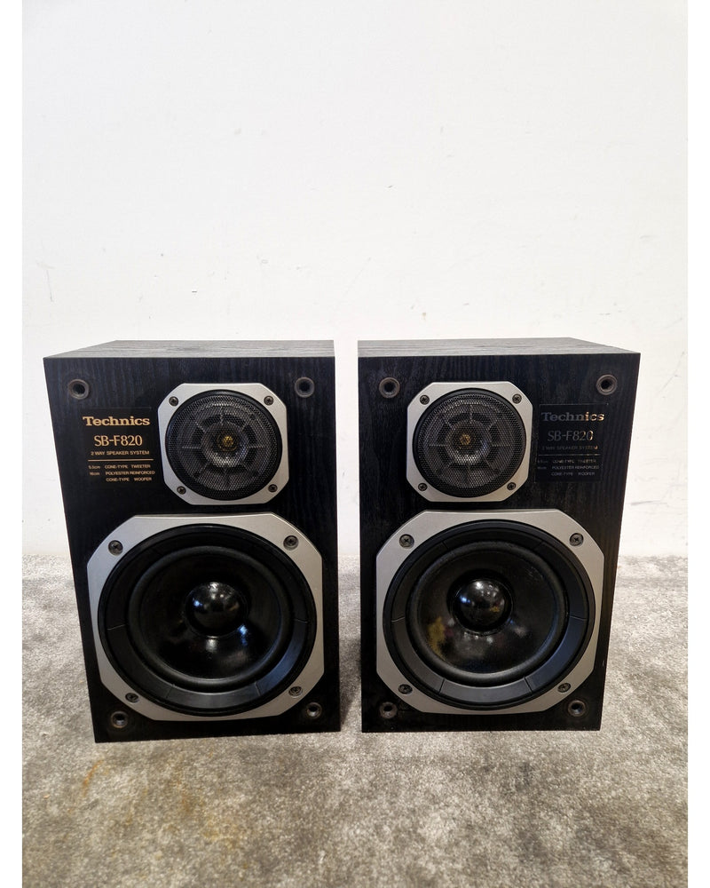 Technics SB-F820 - Hi-Fi Speakers Pair - Black - Good - Image 13