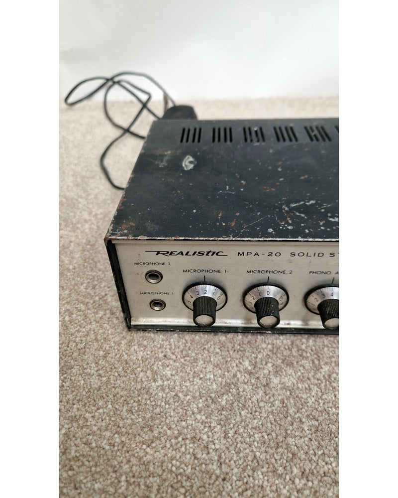 Realistic MPA-20 - Power Amplifier - Fair - image 5