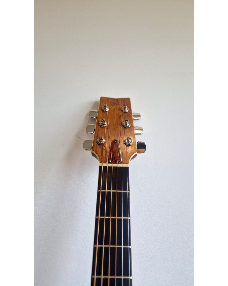 Yamaha FG-580 - Acoustic Guitars - Natural - Good w/ Hard Case - Image 4