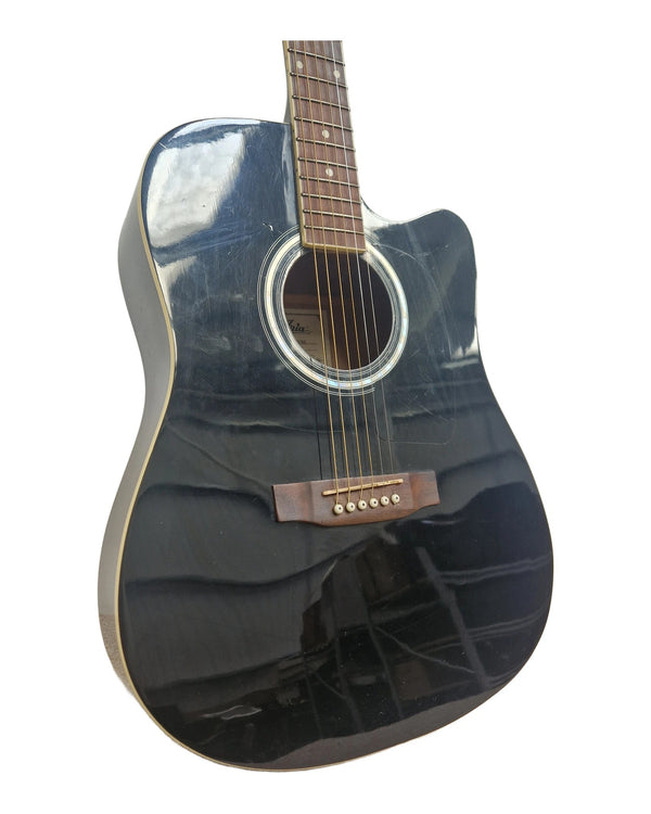 Aria AWN-15CBK - Acoustic Guitars - Black - Good
