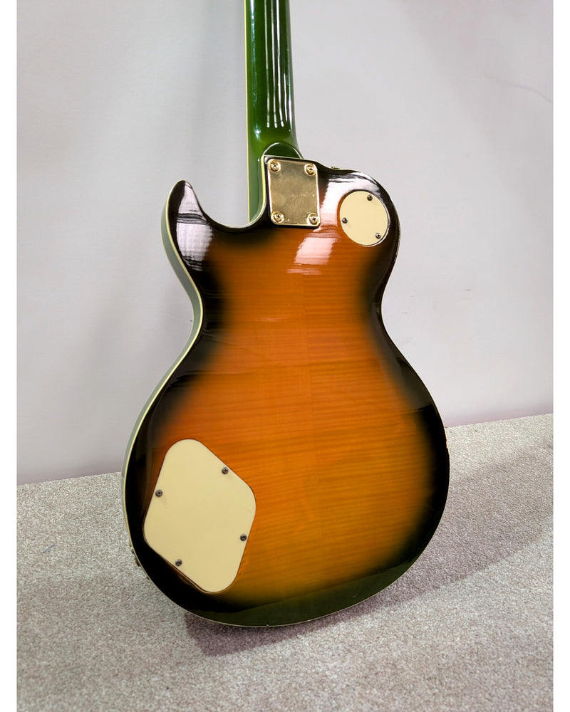 Fitness Les Paul - Electric Guitar - Green - Excellent - image 4