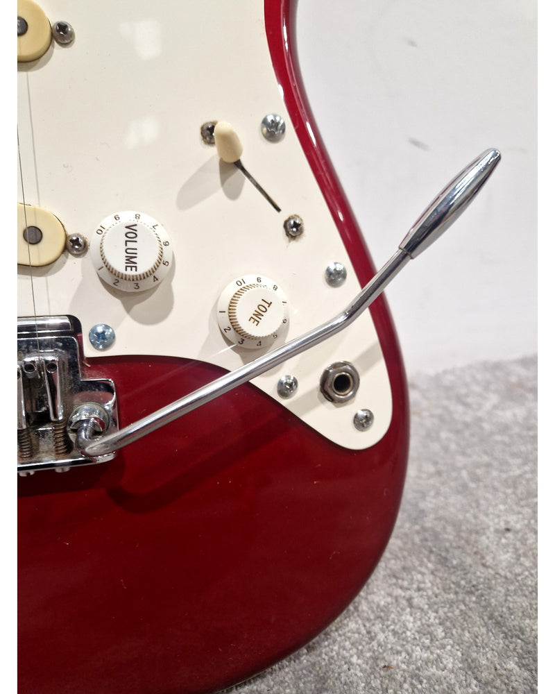 Fender 1983 Stratocaster IN Candy Red S/N: E337890 Made IN USA Electric Guitar - Stunning & Rare - Good w/ New Strings - Image 25