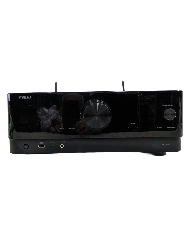 Yamaha RX-V4A - Receiver - Black - Very Good w/ Remote Control - image 1