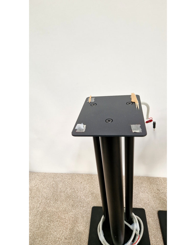 Hi-Fi Speaker Stands - Built In Banana Jack Leads - Excellent - image 6