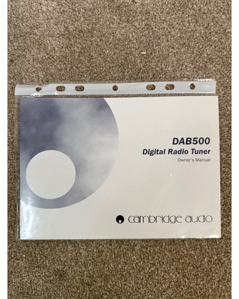 Cambridge Audio DAB500 - Hi-Fi Tuner - Black - Very Good w/ Manuals & Remote Control - image 15