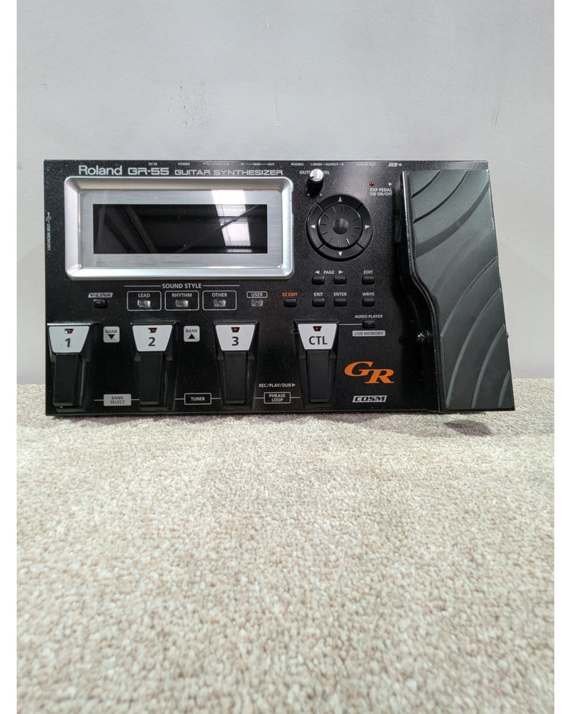 Roland GR-55 - Multi-Effects Pedal - Black - Excellent w/ Original Box, Cables, Power Supply, Manuals - image 5