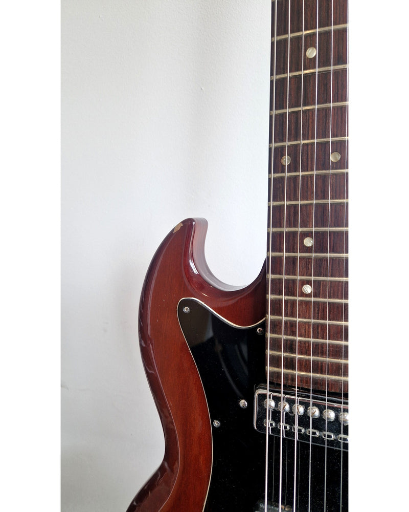 Columbus SG Electric Guitar - Red Electric Guitar - Well-Preserved - Good - Refurbished - Image 16