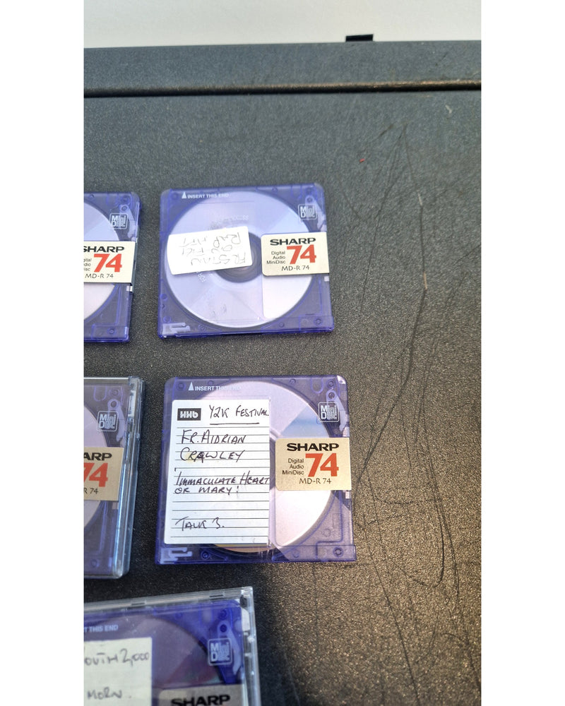 Sharp MD-R74 - Violet X 5 – MiniDisc - Good - Image 4