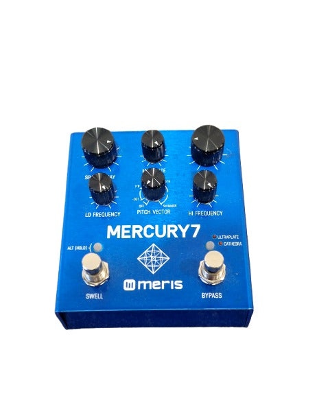 Meris Mercury7 - Reverb Pedal - Excellent w/ Original Box & Manuals