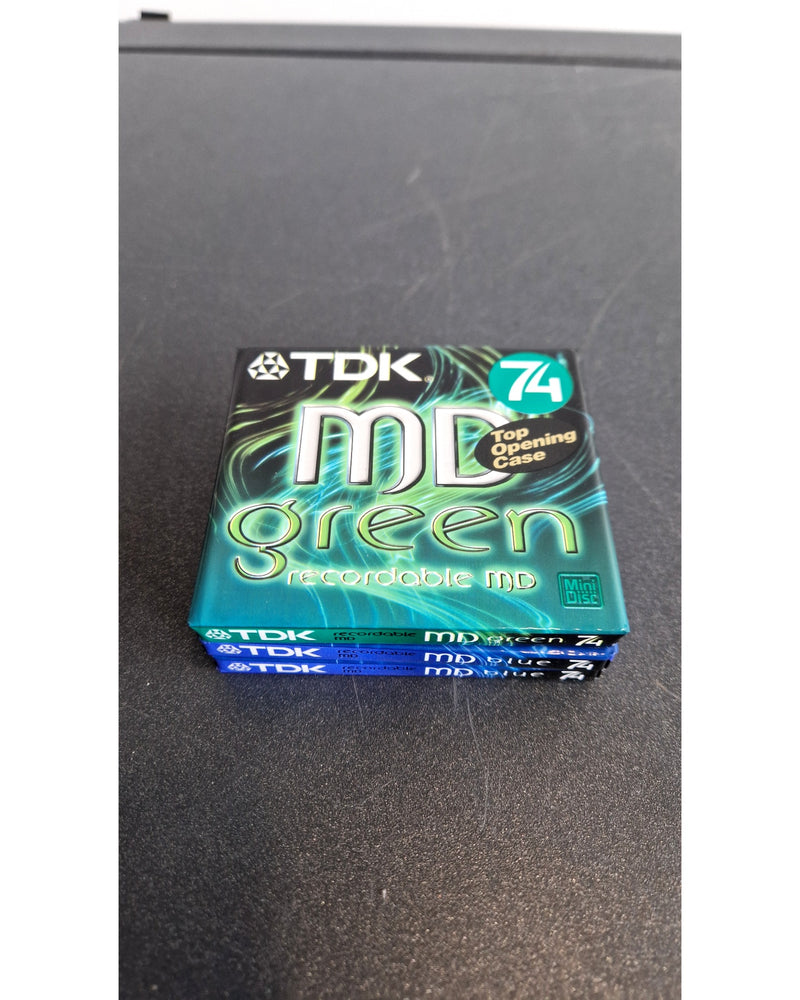 TDK 74 Minute Mini Discs - Set OF 4 – Minidisc - Like New - Image 7