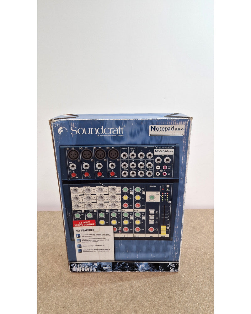 Soundcraft Notepad 124 - Mixer - Excellent w/ Original Box - Image 11