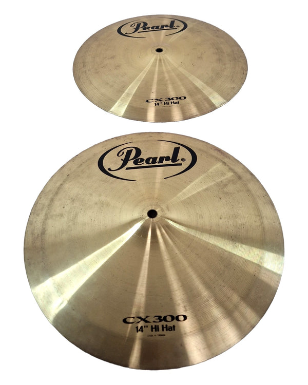 Pearl CX-300 14'' Hi-Hat Pair - Cymbals - Good