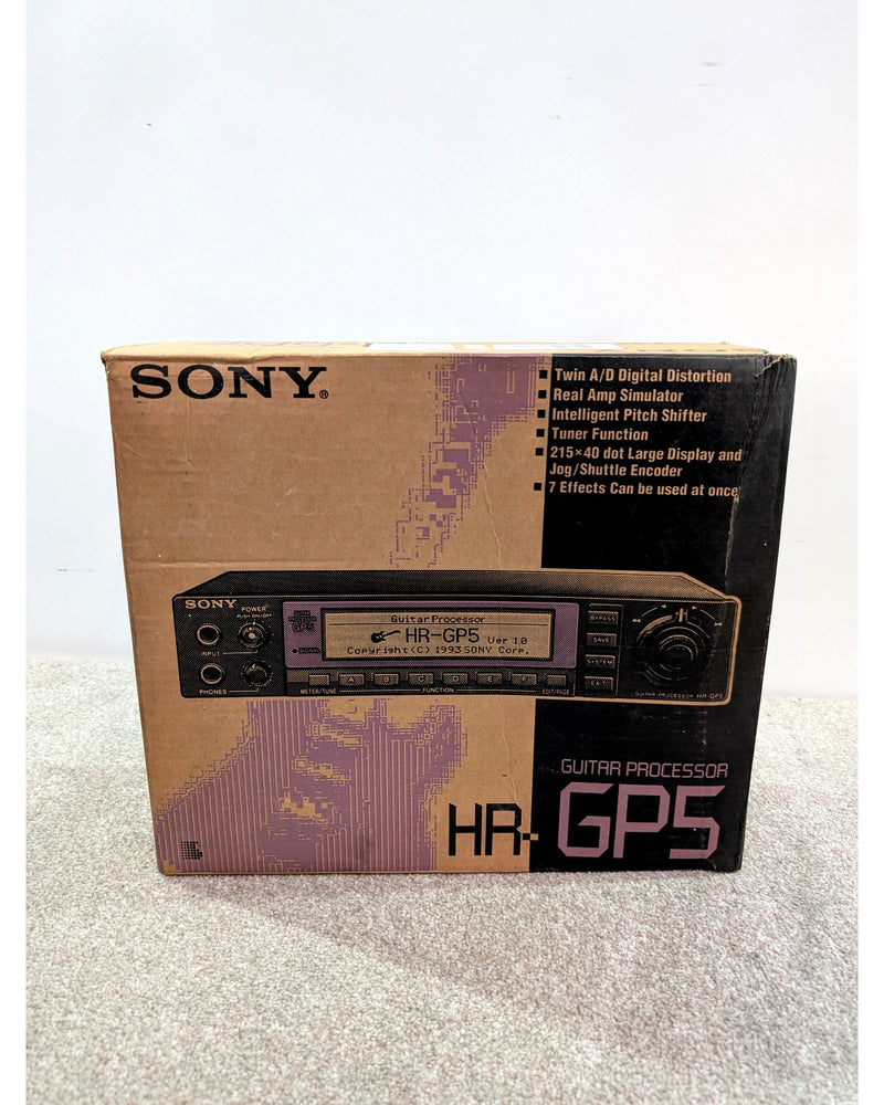 Sony HR-GP5 - Rack Effects - Black - Excellent w/ Manuals & Original Box - image 12