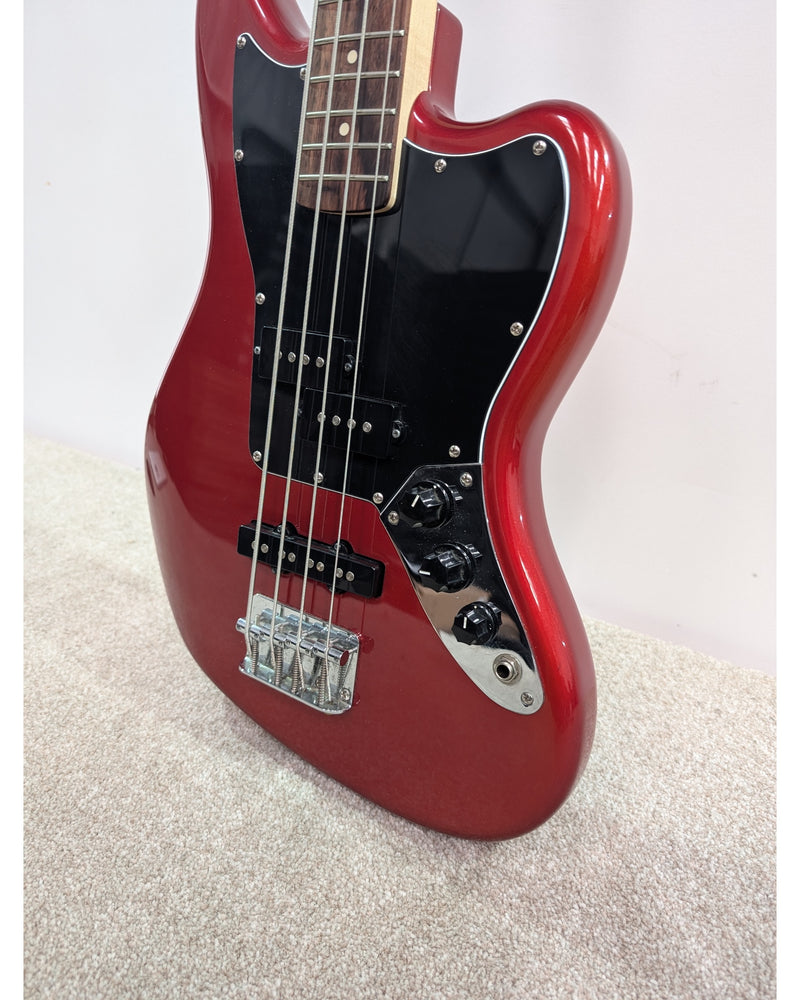 Squier Vintage Modified Jaguar Bass Special SS - Bass Guitar - Red - Very Good - image 5
