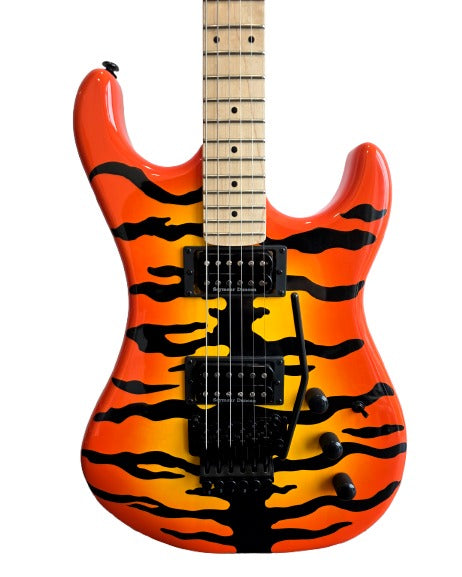 Kramer Pacer Series Tiger Print Floyd Rose - Electric Guitars - Excellent w/ Hard Case