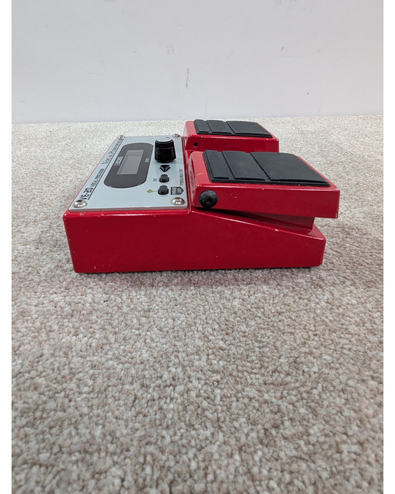 Boss VE-20 Vocal Performer - Multi-Effects Pedal - Red/Silver - Good - image 7