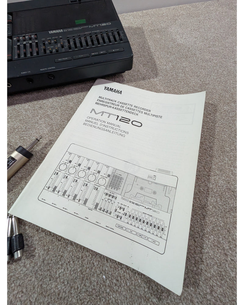 Yamaha MT120 - Recorder - Good w/ Manuals - image 16
