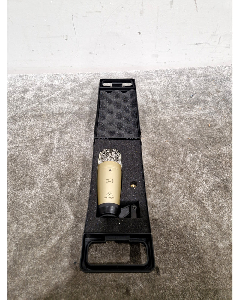 Behringer C-1 - Studio Condenser Microphone - Excellent w/ Hard Case, Original Box & Manuals - Image 10