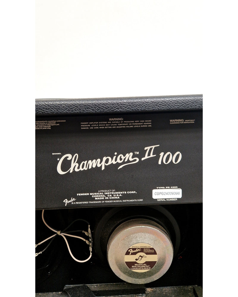 Fender Champion II 100 - Guitar Amplifier - Black - Very Good - image 13