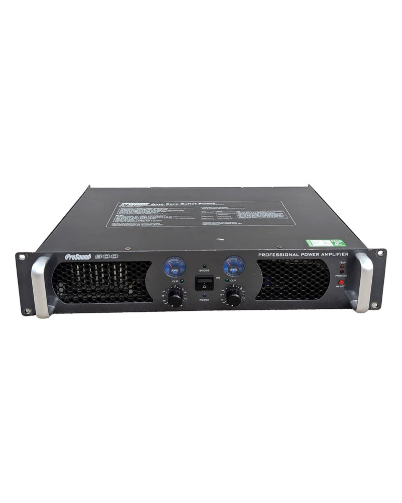 ProSound 800 - Power Amplifier - Black - Good - image 1