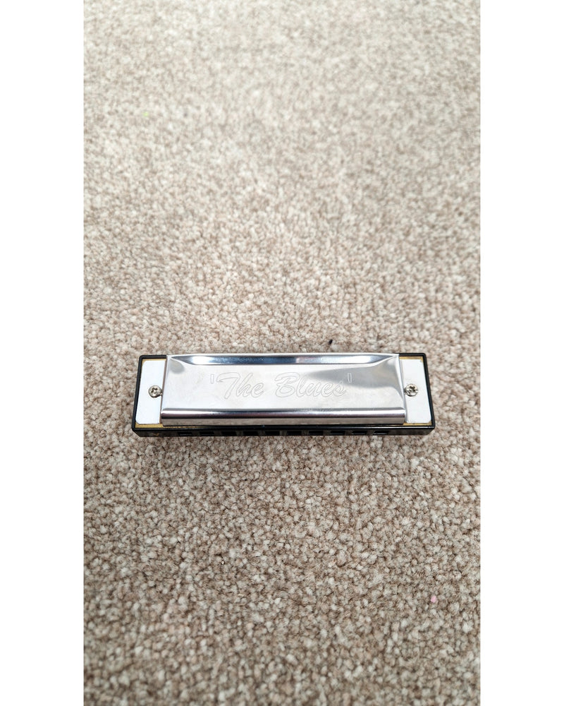 JHS The Blues Harmonica Key A - Like New w/ Hard Case - image 5