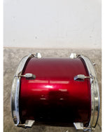 Session Pro Tom Drum 12' Diameter - Metallic Red Drum - Good w/ & hardware - Image 3