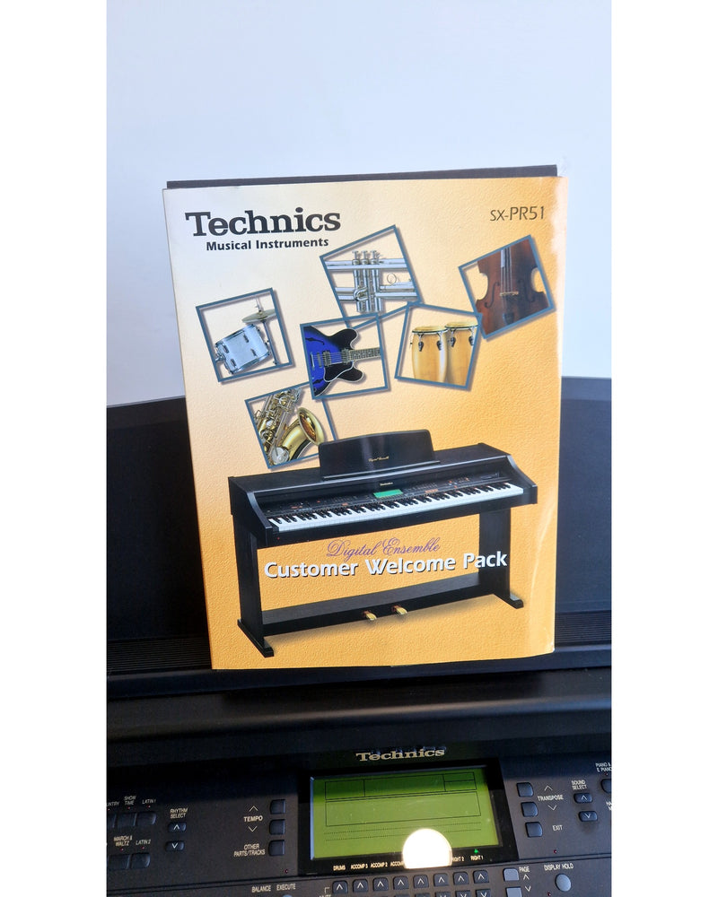 Technics SX-PR51 - Digital Piano - Black - Excellent w/ Manuals, Certification, Other - Image 9