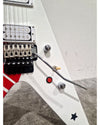 Palace Buckethead V - White/Red – Electric Guitar - Excellent w/ Soft Case - Photo 13
