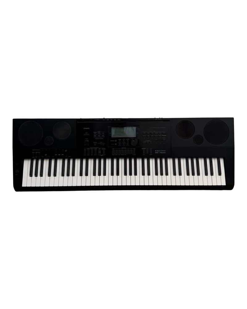 Casio WK-7600 - Musical Keyboards - Black - Spares or Repair - image 1