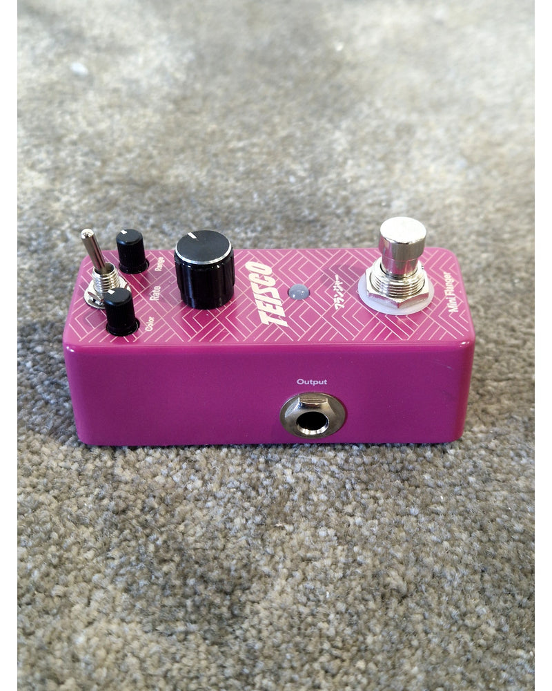 Teisco Mini Flanger - Effects Pedal - Purple - Excellent w/ Original Box - Image 7