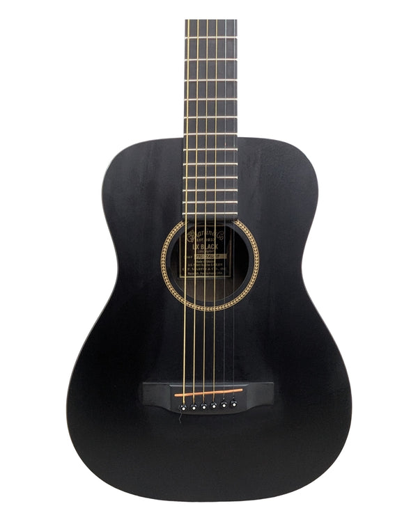 Martin Little Martin LX Black - Acoustic Guitar - Black - Excellent w/ Soft Case