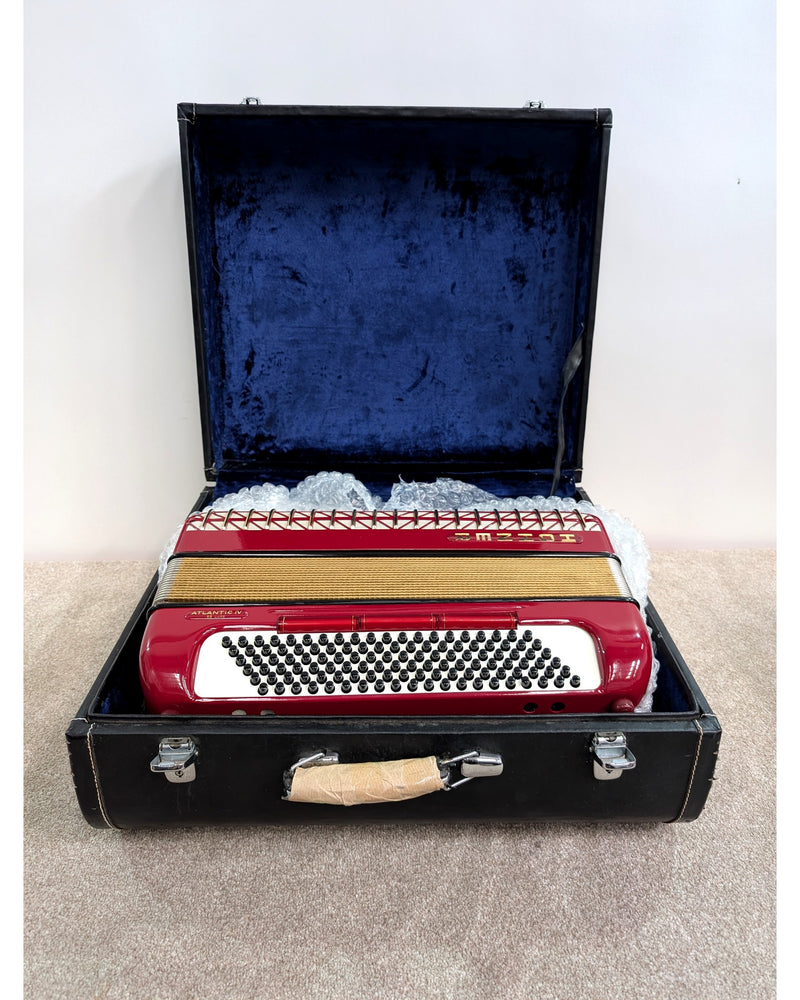 Hohner Atlantic IV Deluxe - Accordion - Red - Fair - image 16
