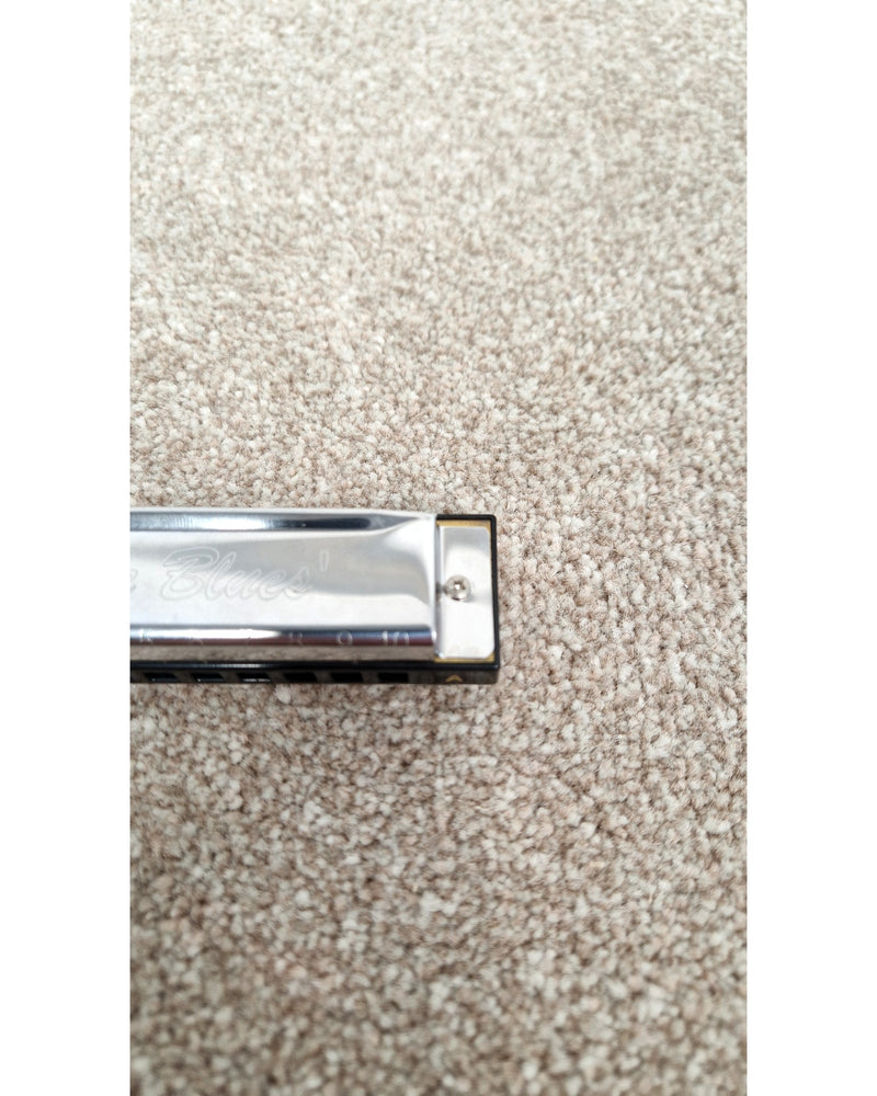 JHS The Blues Harmonica Key A - Like New w/ Hard Case - image 3