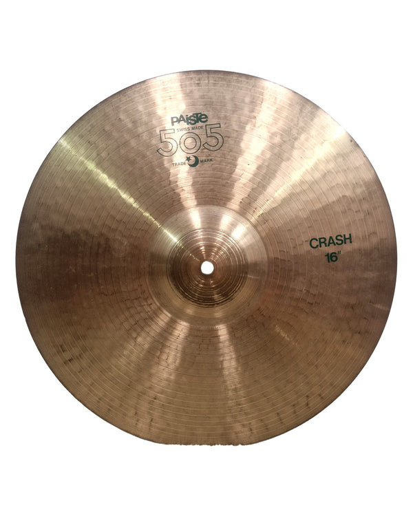 Paiste 505 16" Crash  Cymbal - Cymbal - Very Good