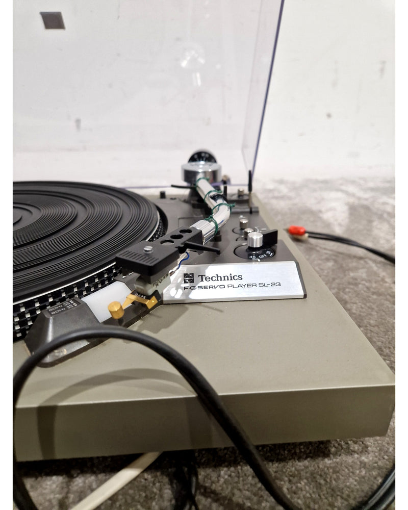 Technics SL-23 - Turntable - Silver/Grey - Refurbished w/ Manuals - Image 19