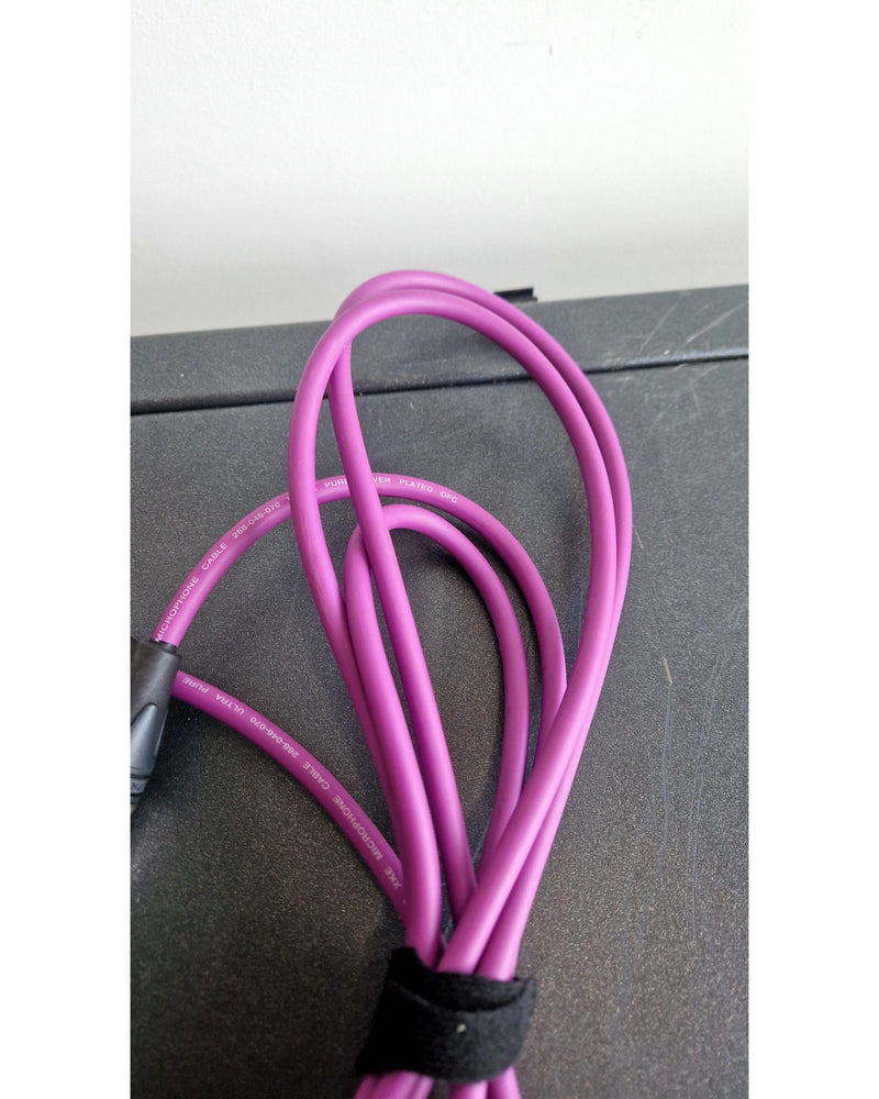 Van Damme 10ft Microphone Cable - Purple – Microphone Cable - Excellent - Image 9