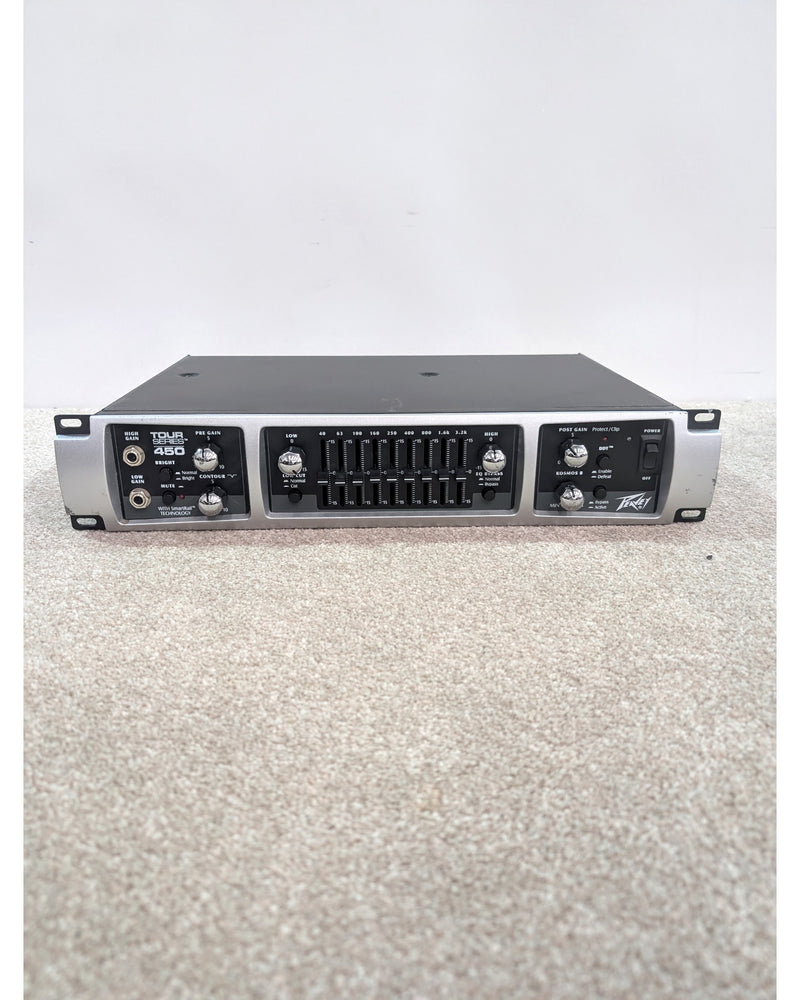 Peavey Tour Series 450 - Bass Amplifier - Black/Silver - Good - image 2