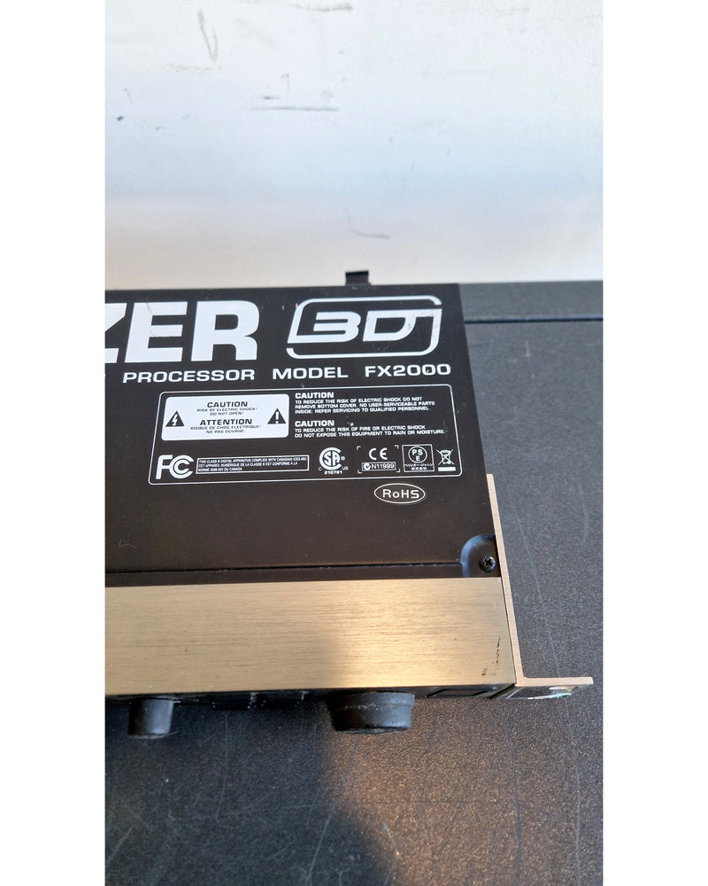 Behringer FX2000 - Effect Processor - Fair - Image 3