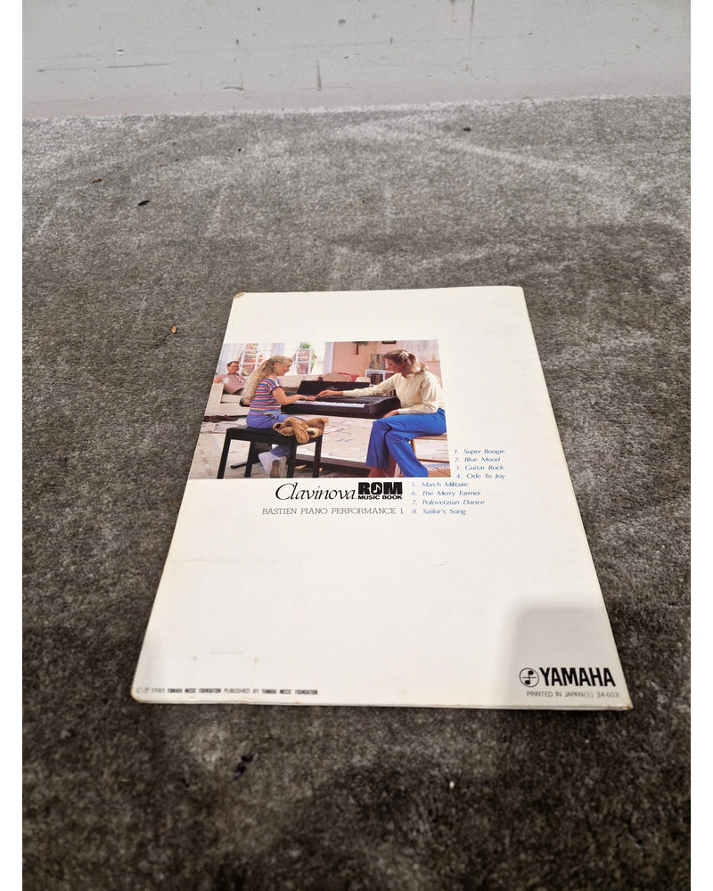 Yamaha Clavinova ROM Music Book Bastien Piano Performance 1 Vol.3 – Book - Excellent - Image 7